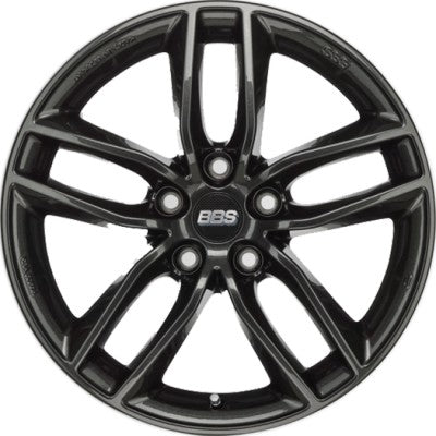 BBS SX kristall-schwarz 8x18 ET45 - LK5/108 ML70