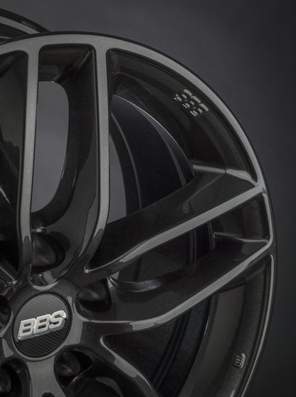 BBS SX kristall-schwarz 7.5x17 ET37 - LK5/120 ML82