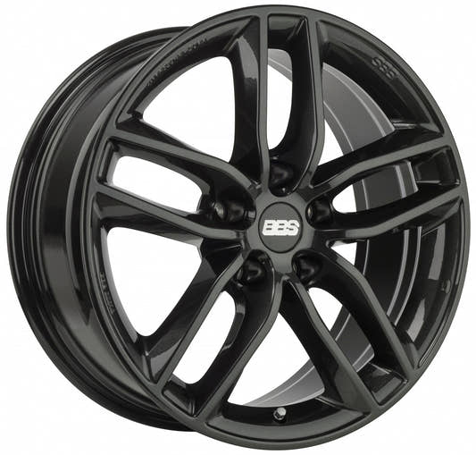 BBS SX kristall-schwarz Alufelge 7.5x17 Zoll ET42 LK 5x114.3 ML82