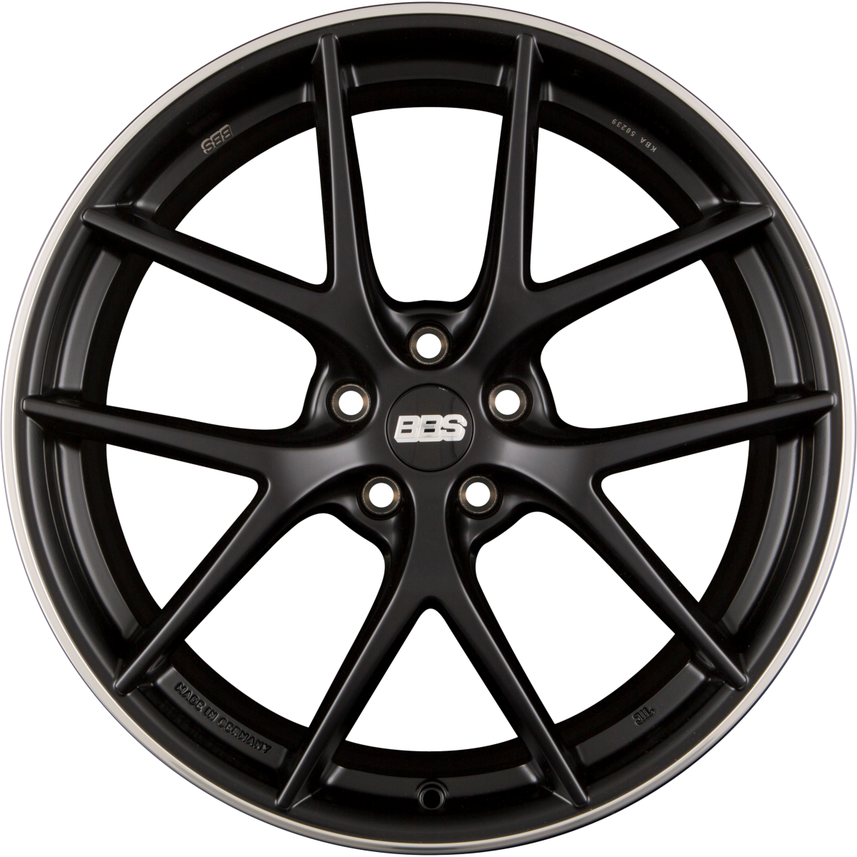 BBS CI-R Schwarz Matt Alufelge 10x20 Zoll ET25 LK 5x112 ML82