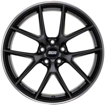 BBS CI-R schwarz matt 8x19 ET44 - LK5/112 ML82