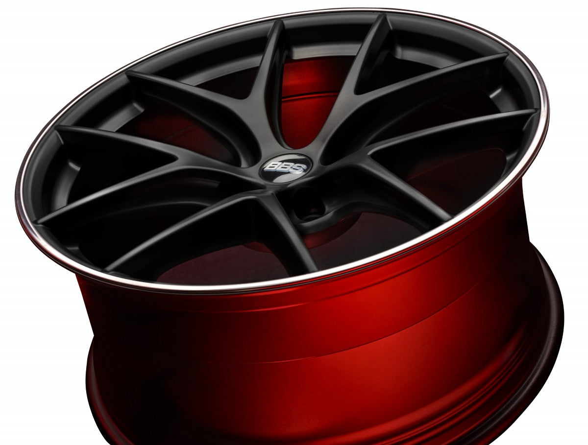 BBS CI-R schwarz matt 8x19 ET44 - LK5/112 ML82