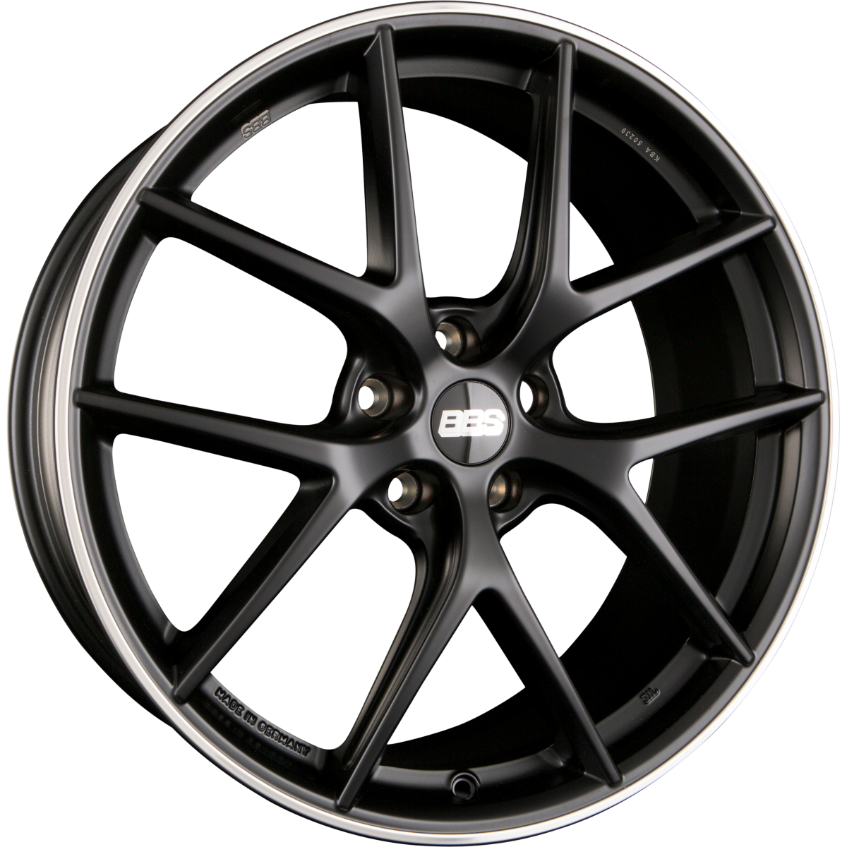 BBS CI-R Schwarz Matt Alufelge 9x19 Zoll ET32 LK 5x120 ML82 – Bild 2