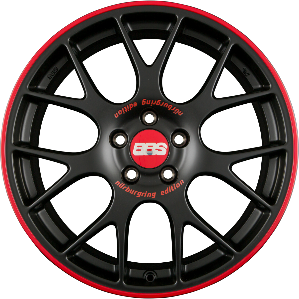 BBS CH-R NÜRBURGRING EDITION - Schwarz Seidenmatt Alufelge 8x19 Zoll ET40 LK 5x120 ML82