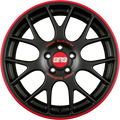 BBS CH-R NÜRBURGRING EDITION - Schwarz Seidenmatt Alufelge 9.5x19 Zoll ET35 LK 5x120 ML82
