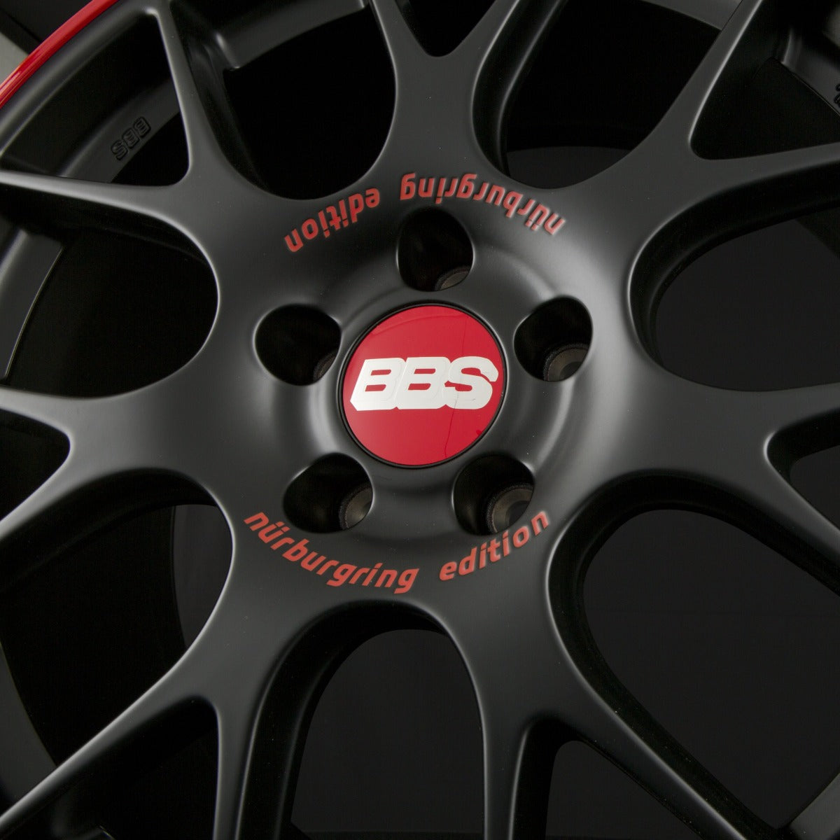 BBS CH-R NÜRBURGRING EDITION - Schwarz Seidenmatt Alufelge 9.5x19 Zoll ET35 LK 5x120 ML82 – Bild 3