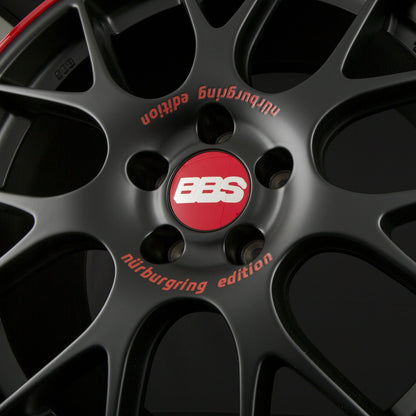 BBS CH-R NÜRBURGRING EDITION - Schwarz Seidenmatt Alufelge 9.5x19 Zoll ET35 LK 5x120 ML82 – Bild 3