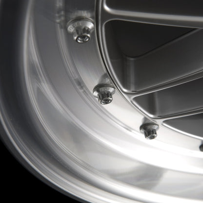BBS LM Brillantsilber - Felgenbett Diamantgedreht 7x17 Zoll ET48 LK 4x100 ML70 – Bild 5