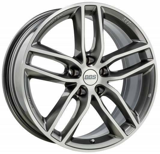 BBS SX platinum silber diamantgedreht Alufelge 9x20 Zoll ET30 LK 5x112 ML82