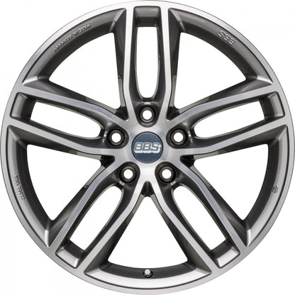 BBS SX platinum silber diamantgedreht Alufelge 9x20 Zoll ET30 LK 5x112 ML82 – Bild 2