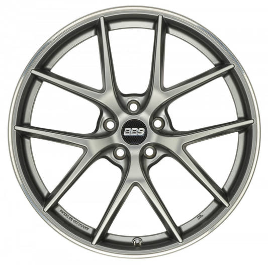 BBS CI-R platinum silber - DS5 Alufelge 10x19 Zoll ET20 LK 5x120 ML72.5 – Bild 2