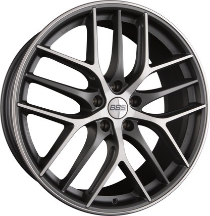 BBS CC-R Graphit Diamantgedreht Matt Alufelge 8.5x20 Zoll ET42 LK 5x112 ML82 – Bild 2