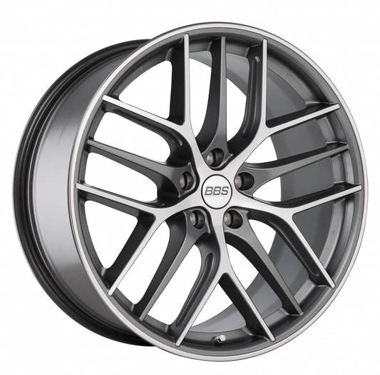 BBS CC-R graphit diamantgedreht matt Alufelge 9.5x20 Zoll ET48 LK 5x112 ML82