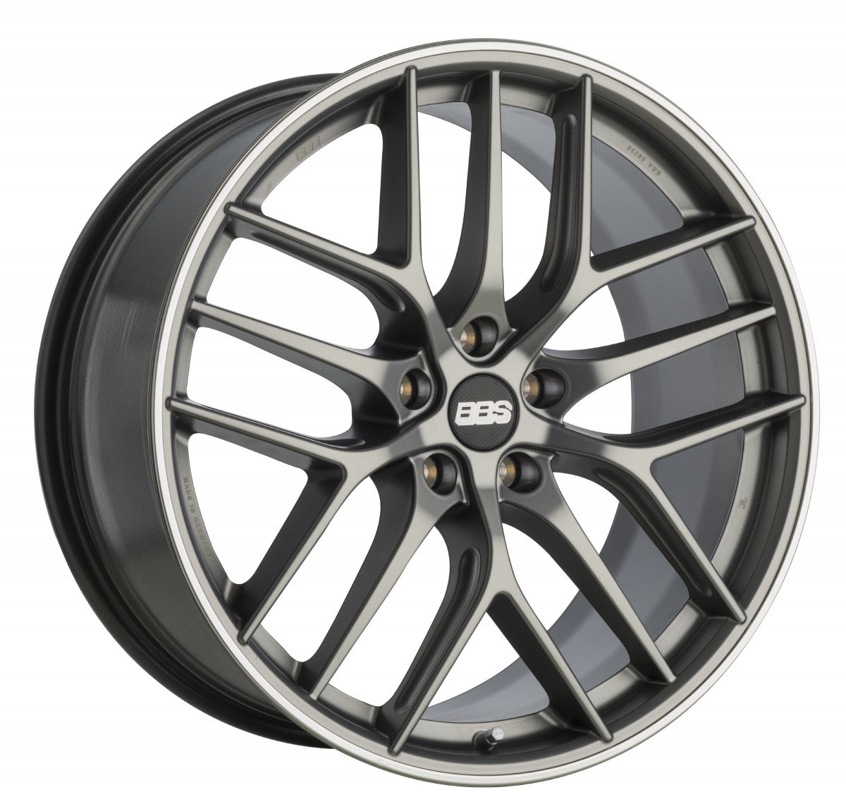 BBS CC-R platinum matt Alufelge 9.5x19 Zoll ET46 LK 5x112 ML82