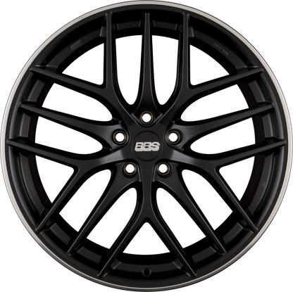 BBS CC-R schwarz matt Alufelge 8x19 Zoll ET44 LK 5x112 ML82