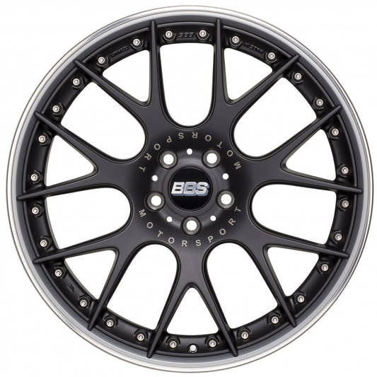 BBS CH-RII schwarz matt Alufelge 9.5x22 Zoll ET33 LK 5x120 ML82 – Bild 2