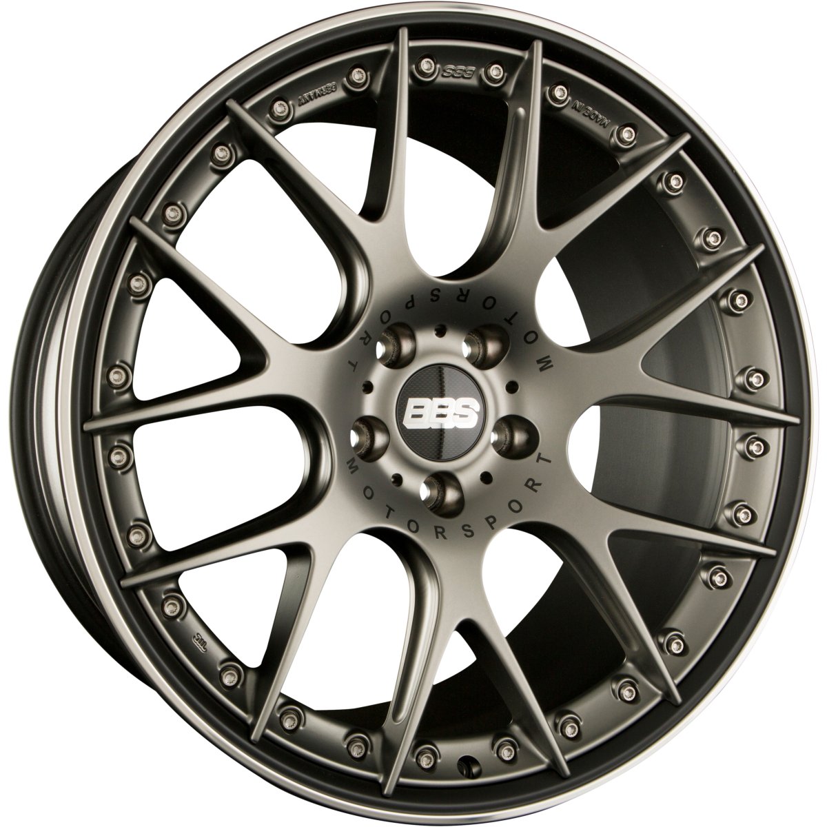 BBS CH-RII platinum matt Alufelge 11.5x22 Zoll ET38 LK 5x112 ML82 – Bild 2