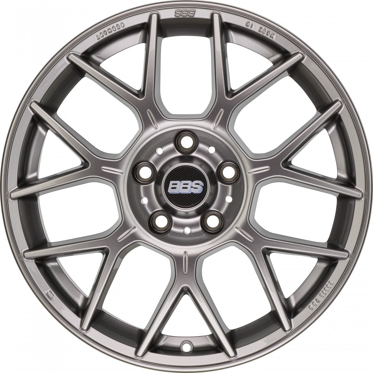 BBS XR platinum silber 8x18 ET30 - LK5/120 ML82