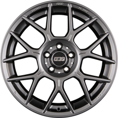 BBS XR platinum silber Alufelge 8.5x19 Zoll ET38 LK 5x112 ML82