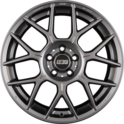 BBS XR platinum silber Alufelge 8.5x19 Zoll ET38 LK 5x112 ML82