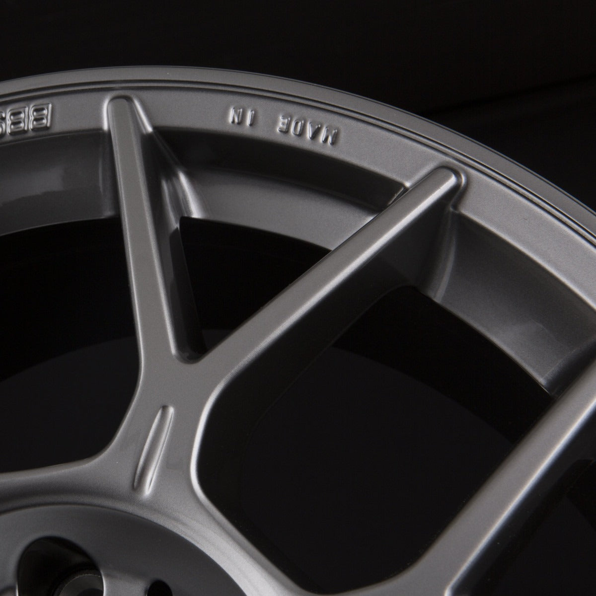 BBS XR platinum silber Alufelge 8.5x19 Zoll ET38 LK 5x112 ML82 – Bild 5