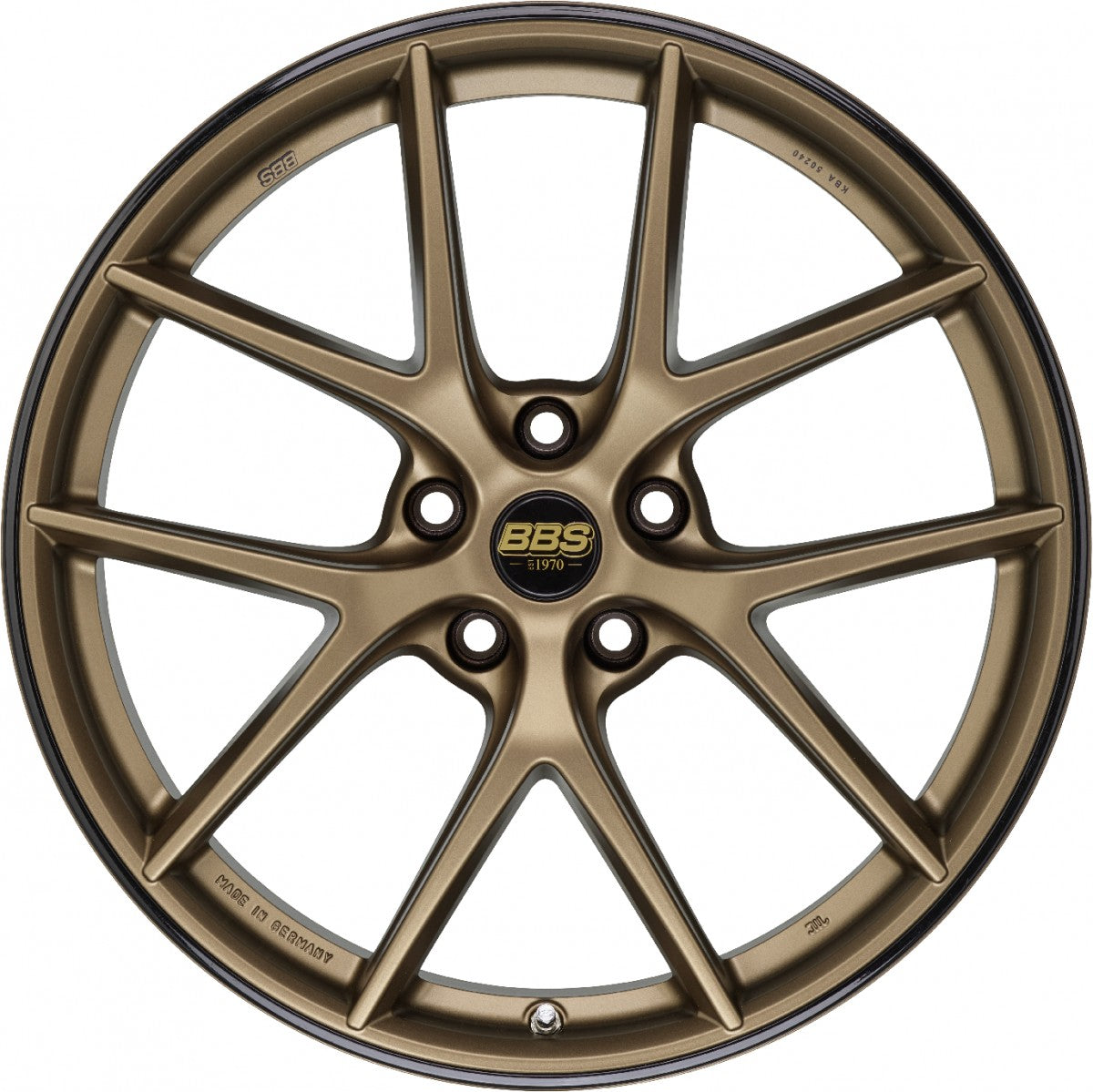 BBS CI-R bronze matt Alufelge 9x19 Zoll ET42 LK 5x112 ML82 – Bild 2