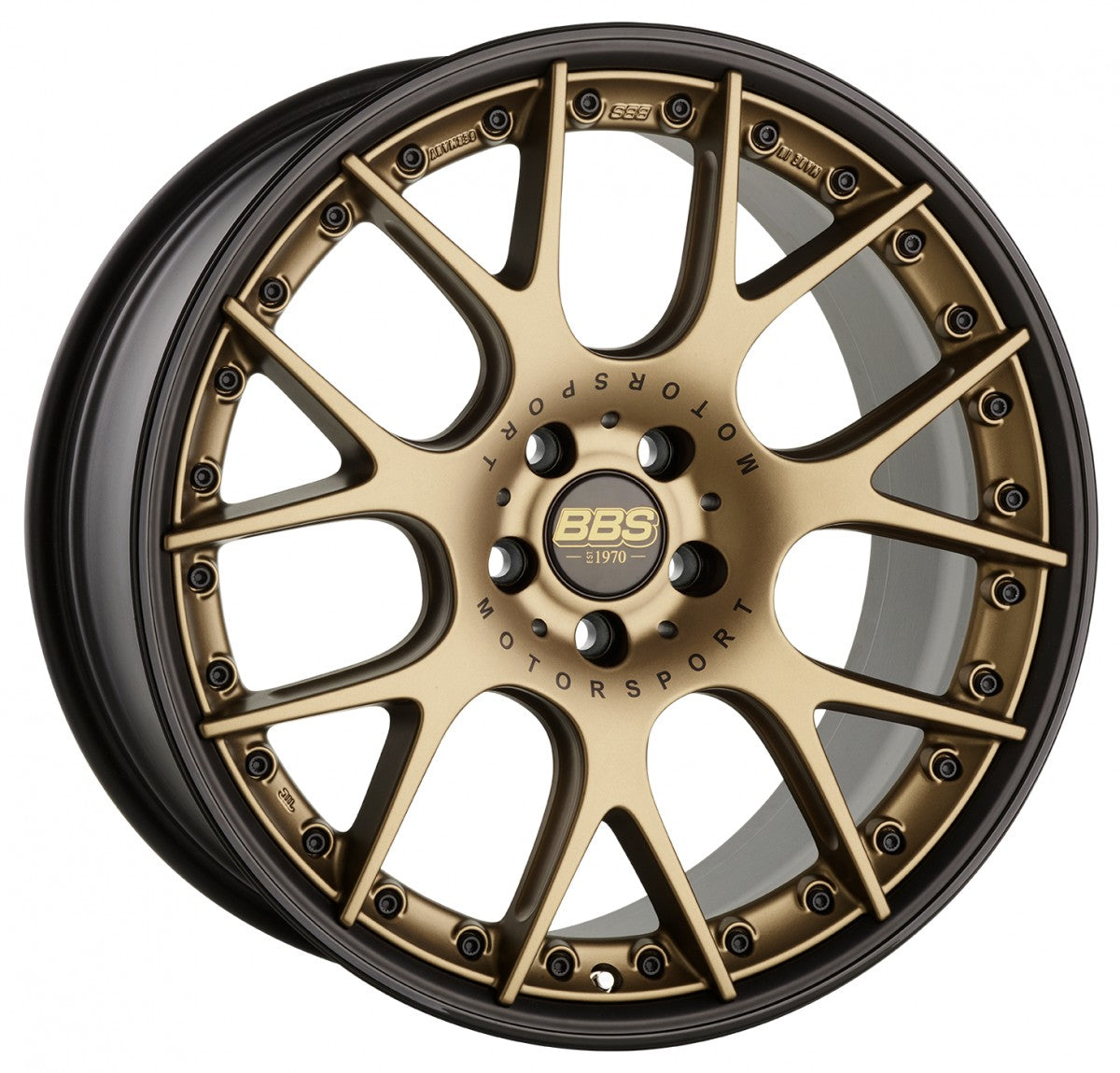 BBS CH-RII bronze matt schwarz Alufelge 10.5x22 Zoll ET20 LK 5x112 ML82