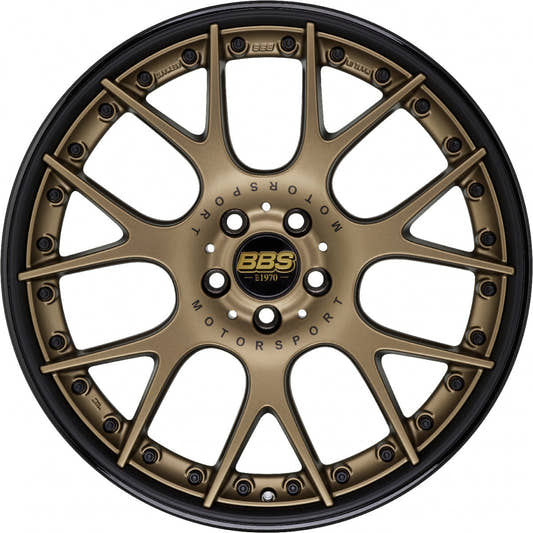 BBS CH-RII bronze matt schwarz Alufelge 10.5x22 Zoll ET20 LK 5x112 ML82 – Bild 2