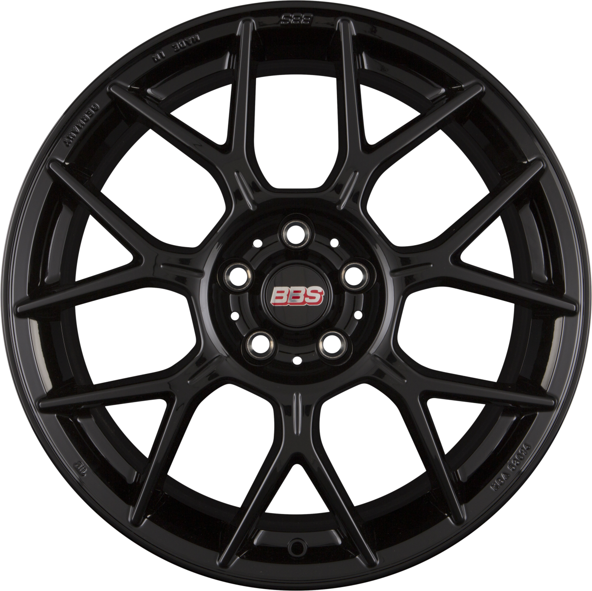 BBS XR schwarz Alufelge 8.5x20 Zoll ET35 LK 5x112 ML82 – Bild 4