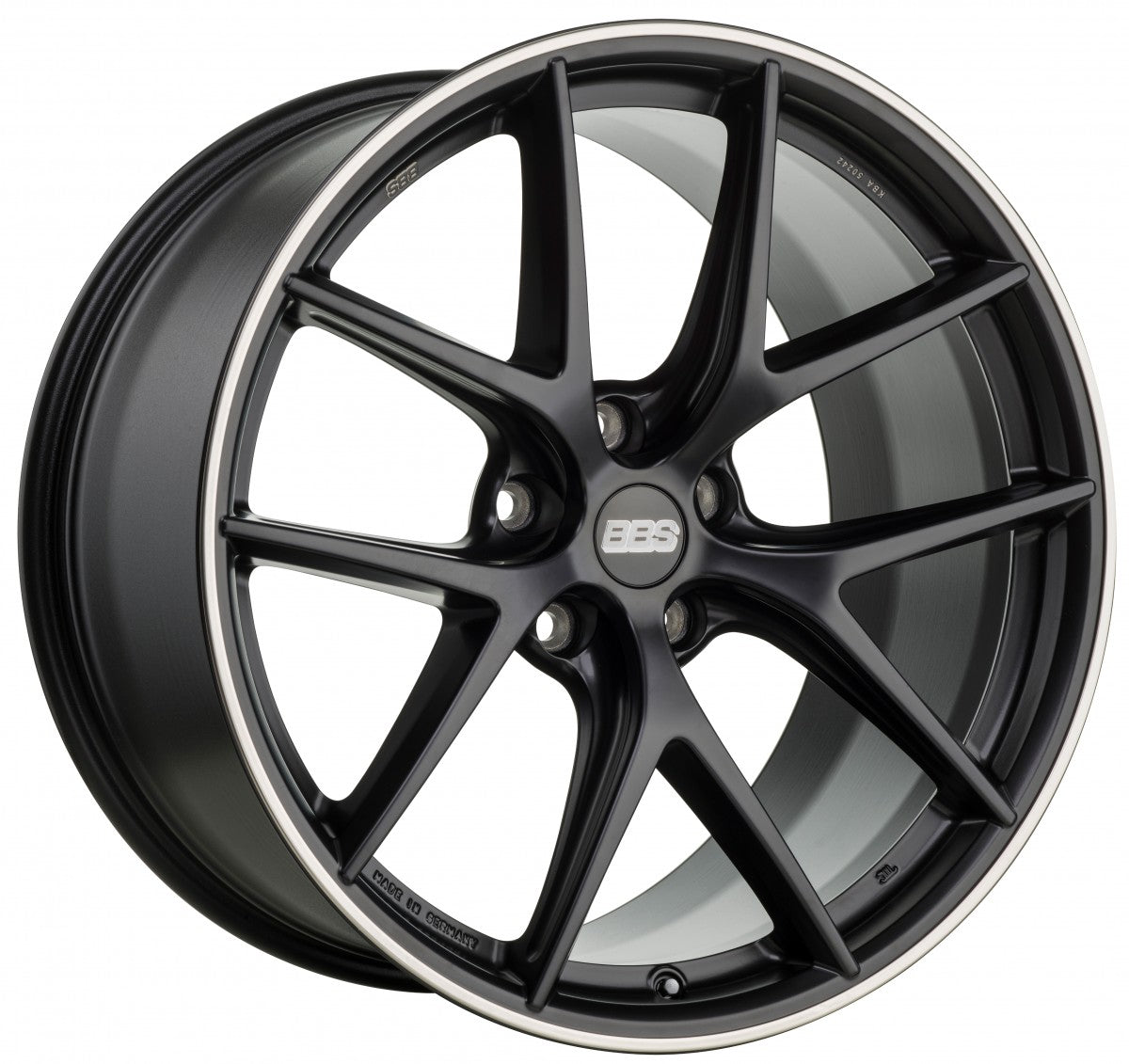 BBS CI-R schwarz matt Alufelge 10.5x19 Zoll ET35 LK 5x112 ML82