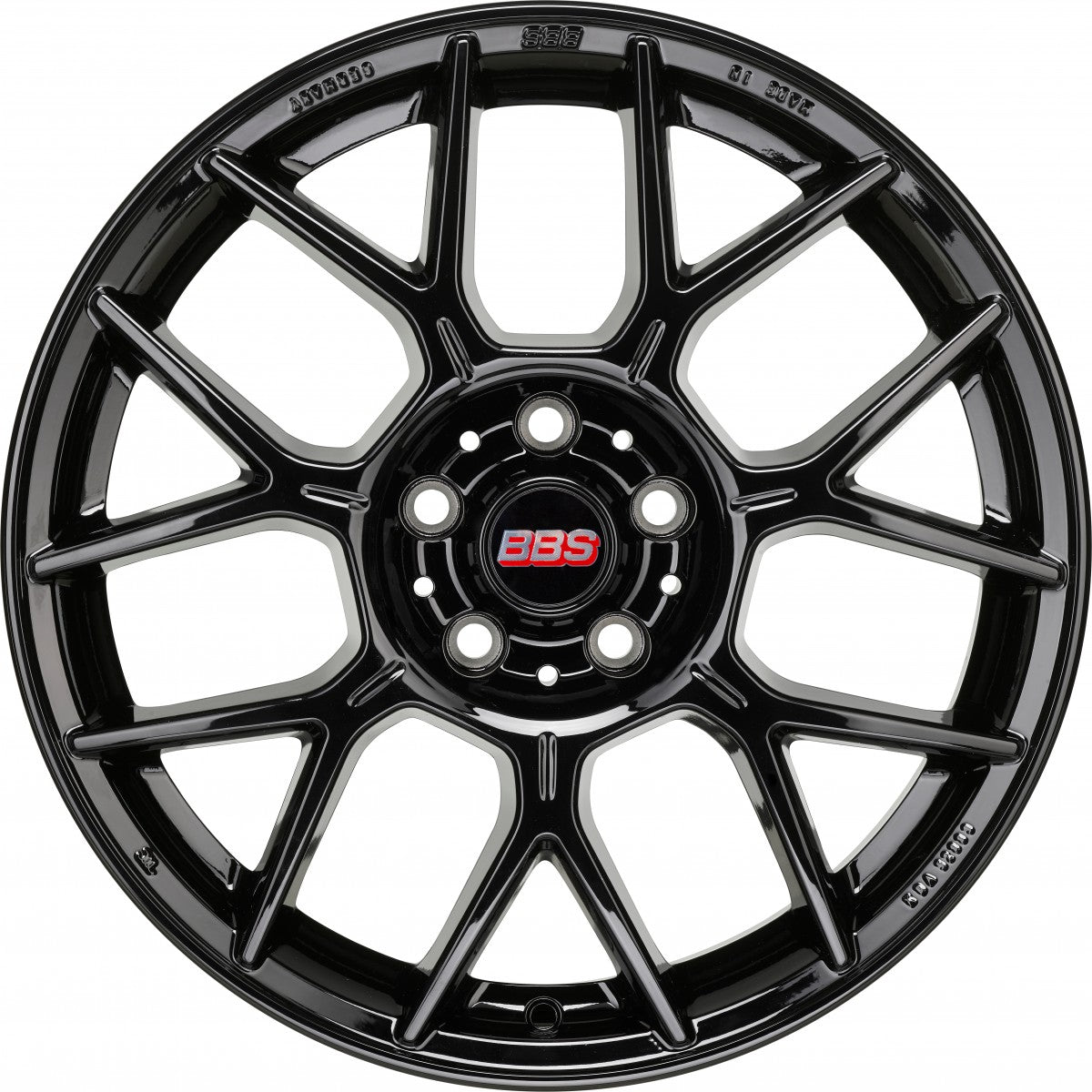 BBS XR schwarz 7.5x17 ET35 - LK5/100 ML70