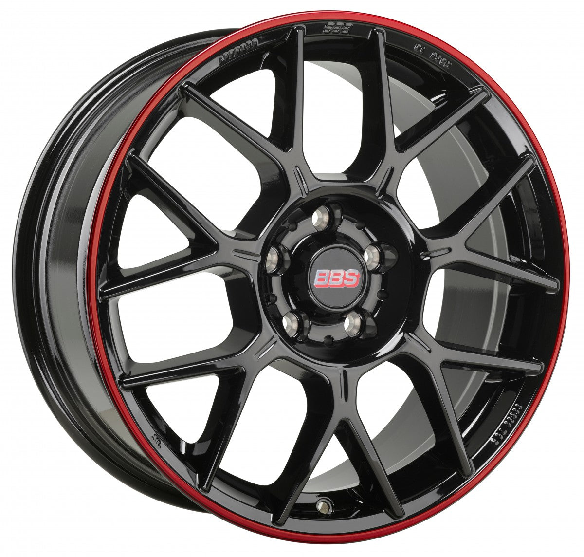 BBS XR schwarz 7.5x17 ET35 - LK5/100 ML70