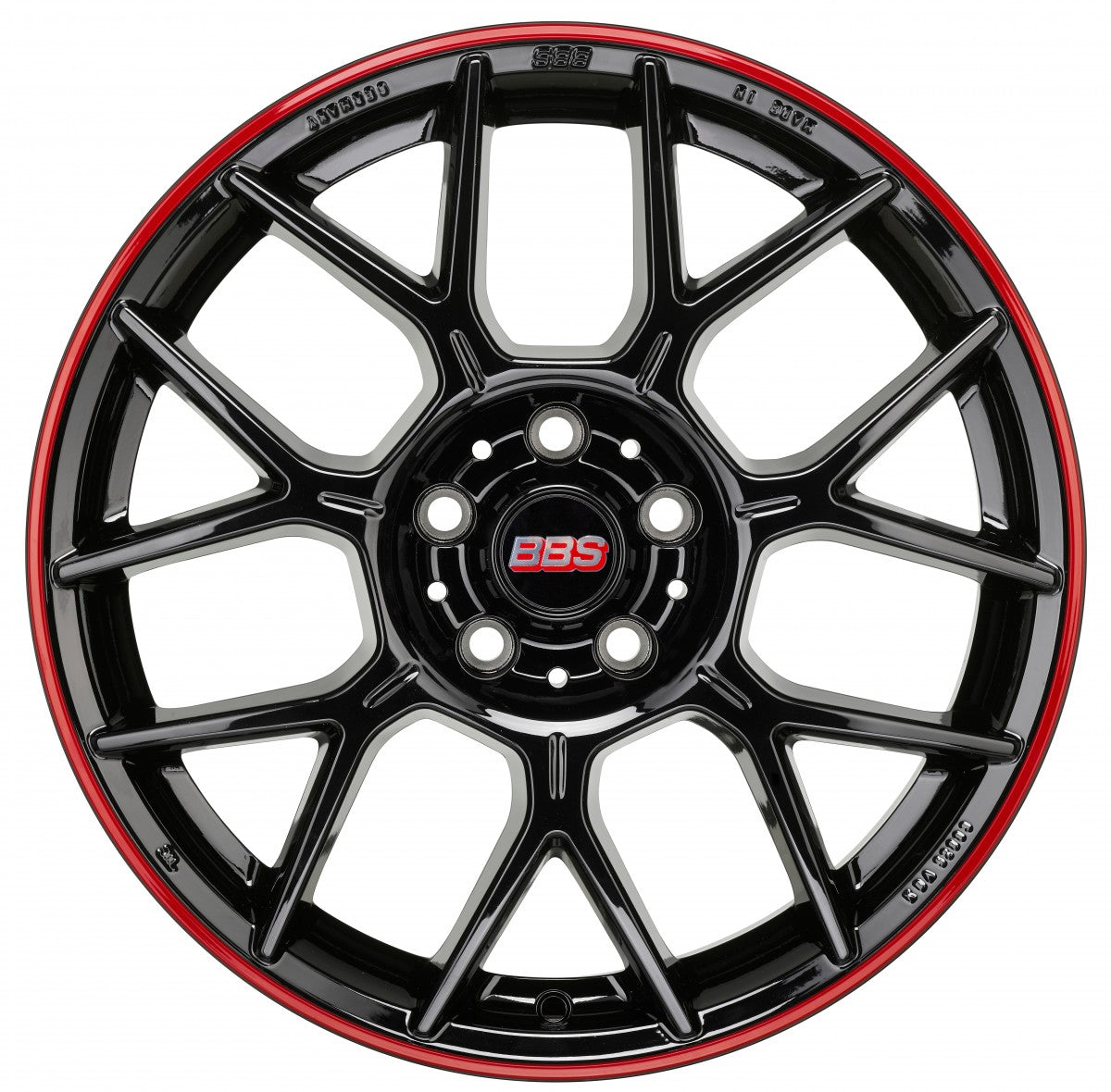 BBS XR schwarz 7.5x17 ET35 - LK5/100 ML70
