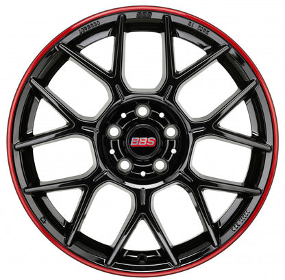 BBS XR schwarz 7.5x17 ET35 - LK5/100 ML70
