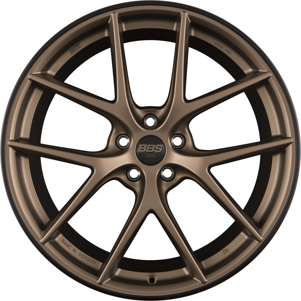 BBS CI-R Bronze Seidenmatt Alufelge 9x20 Zoll ET39 LK 5x112 ML82
