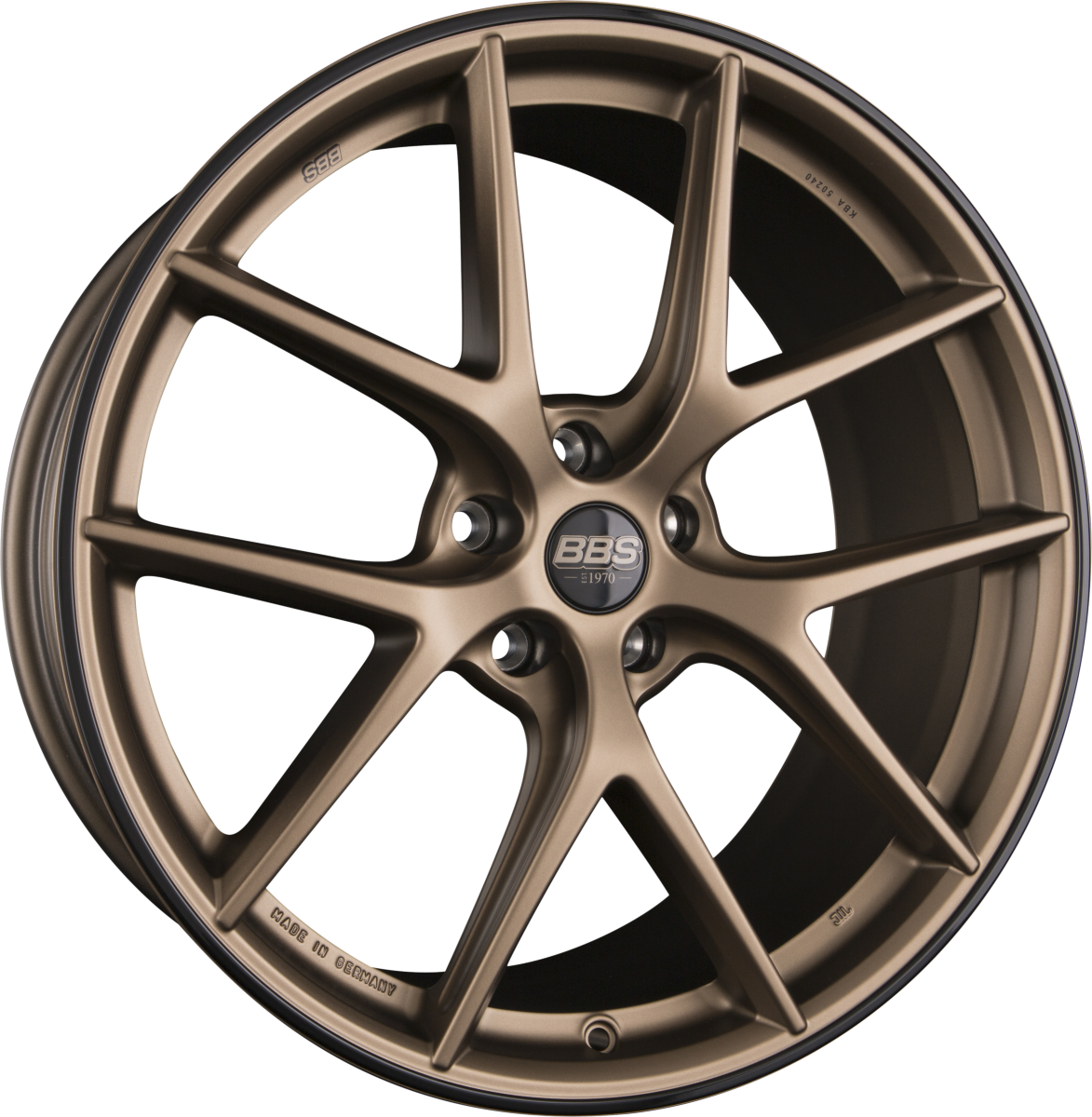 BBS CI-R Bronze Seidenmatt Alufelge 9x20 Zoll ET39 LK 5x112 ML82 – Bild 2