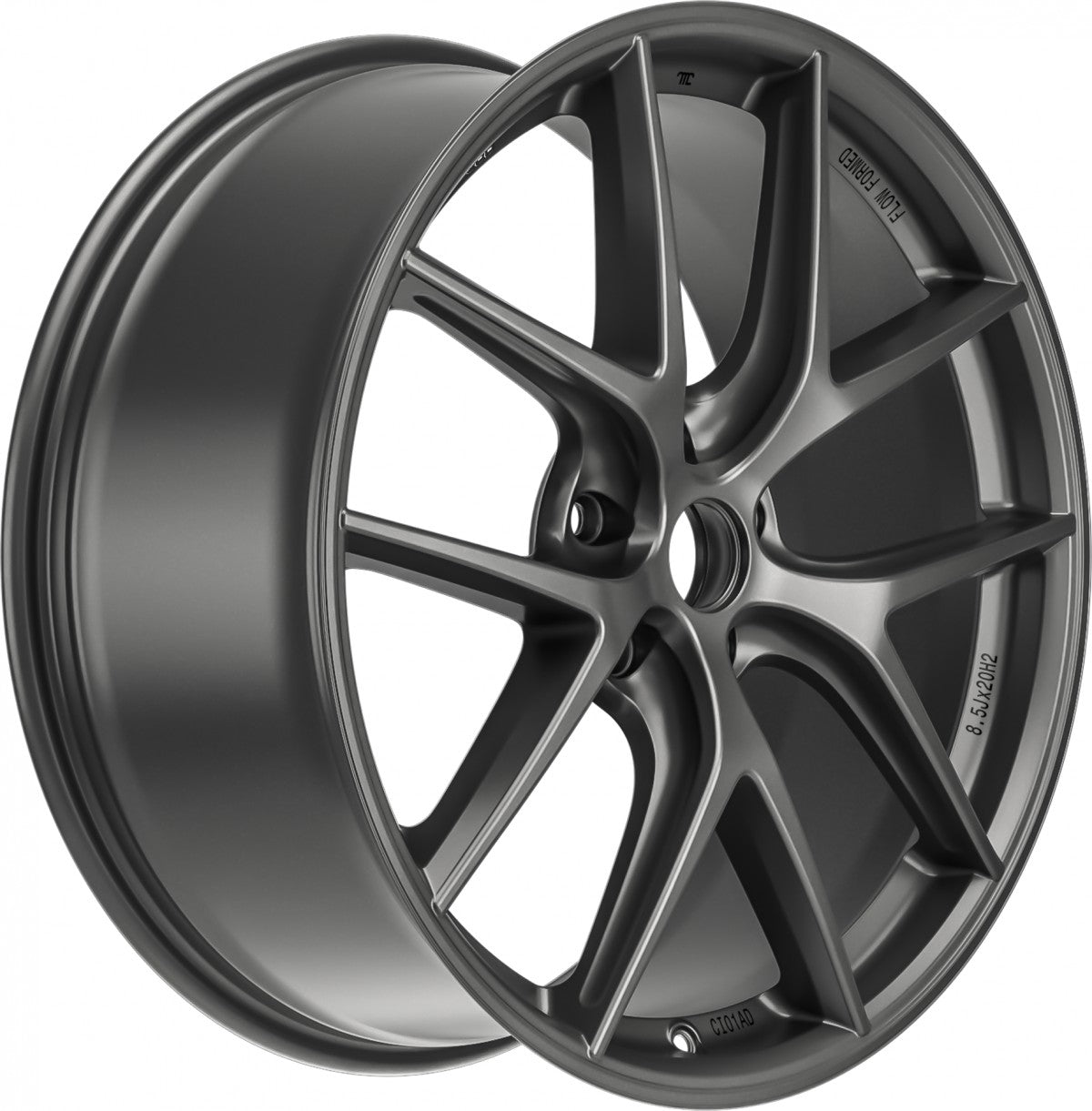 BBS CI-R AD platinum silber Alufelge 10x20 Zoll ET71.5 LK 5x117.5 ML70.05 – Bild 3