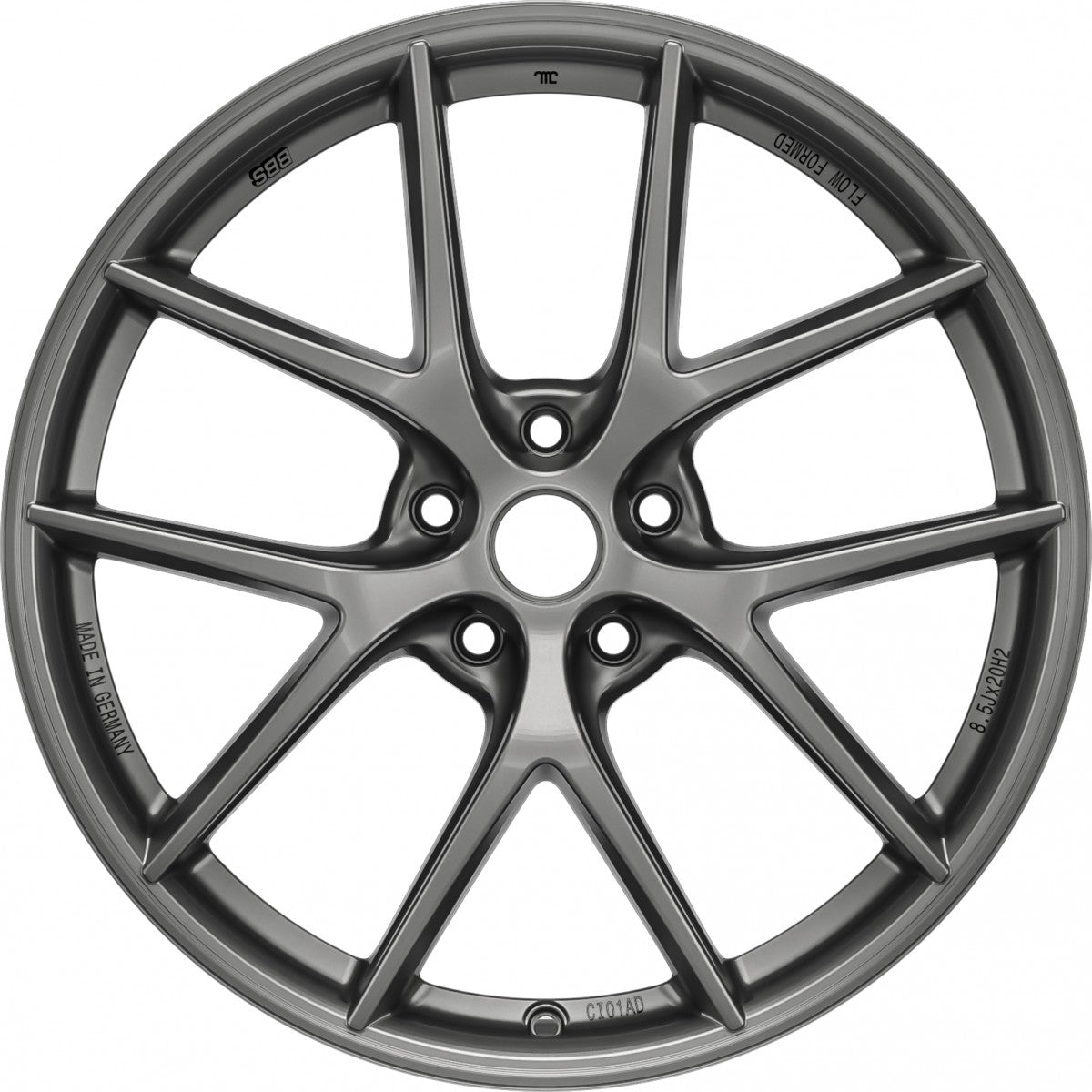 BBS CI-R AD platinum silber Alufelge 10.5x20 Zoll ET46 LK 5x117.5 ML70.05 – Bild 2