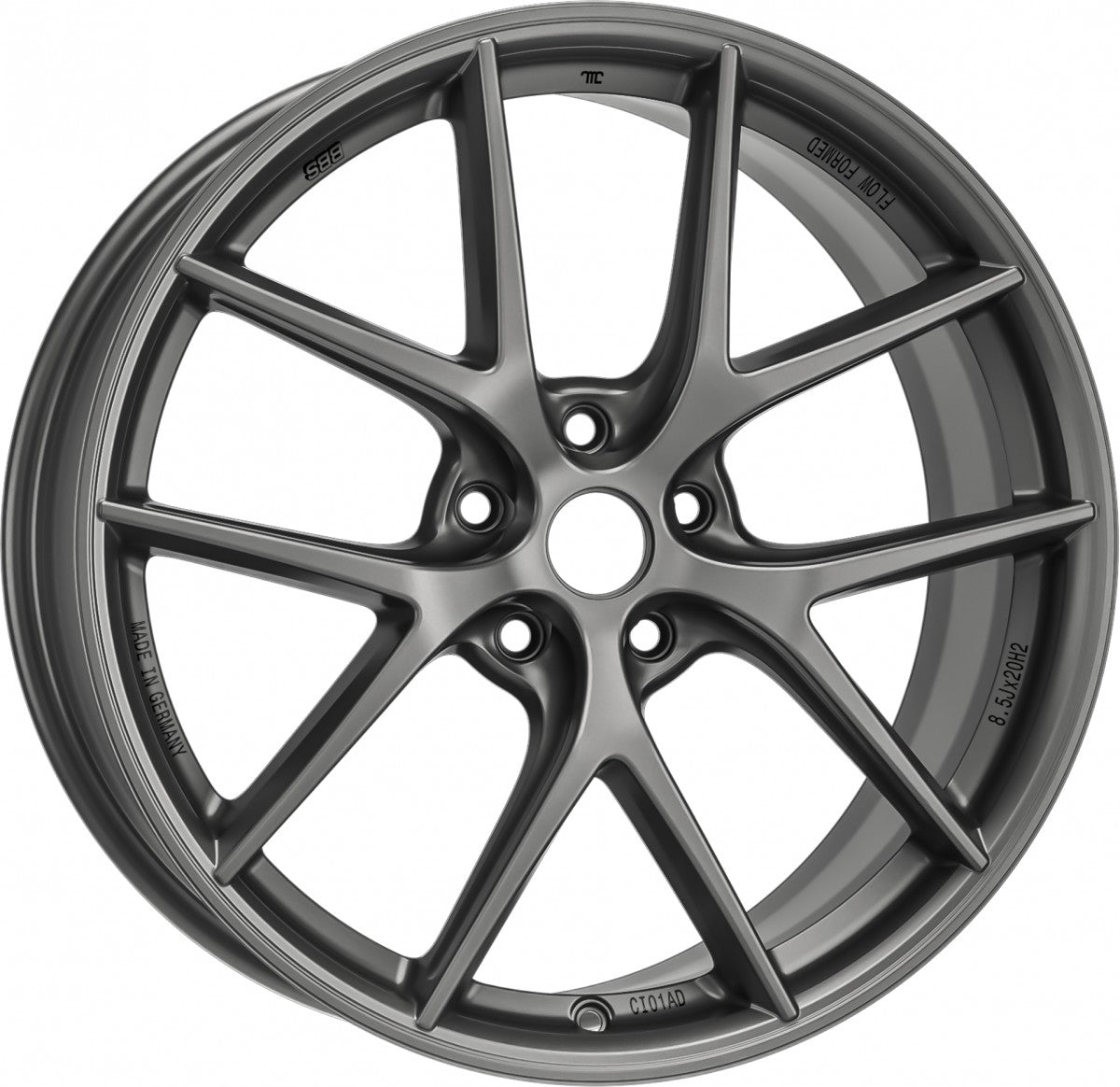 BBS CI-R AD platinum silber Alufelge 11x20 Zoll ET52.5 LK 5x117.5 ML70.05