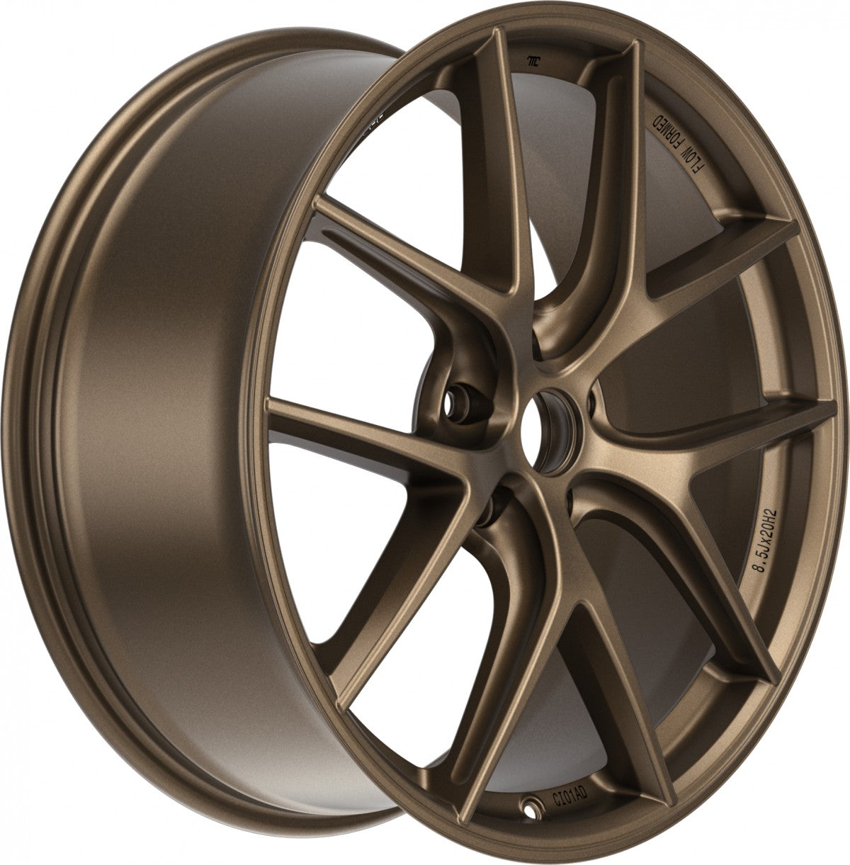 BBS CI-R AD bronze Alufelge 11.5x19 Zoll ET54 LK 5x117.5 ML70.05 – Bild 3