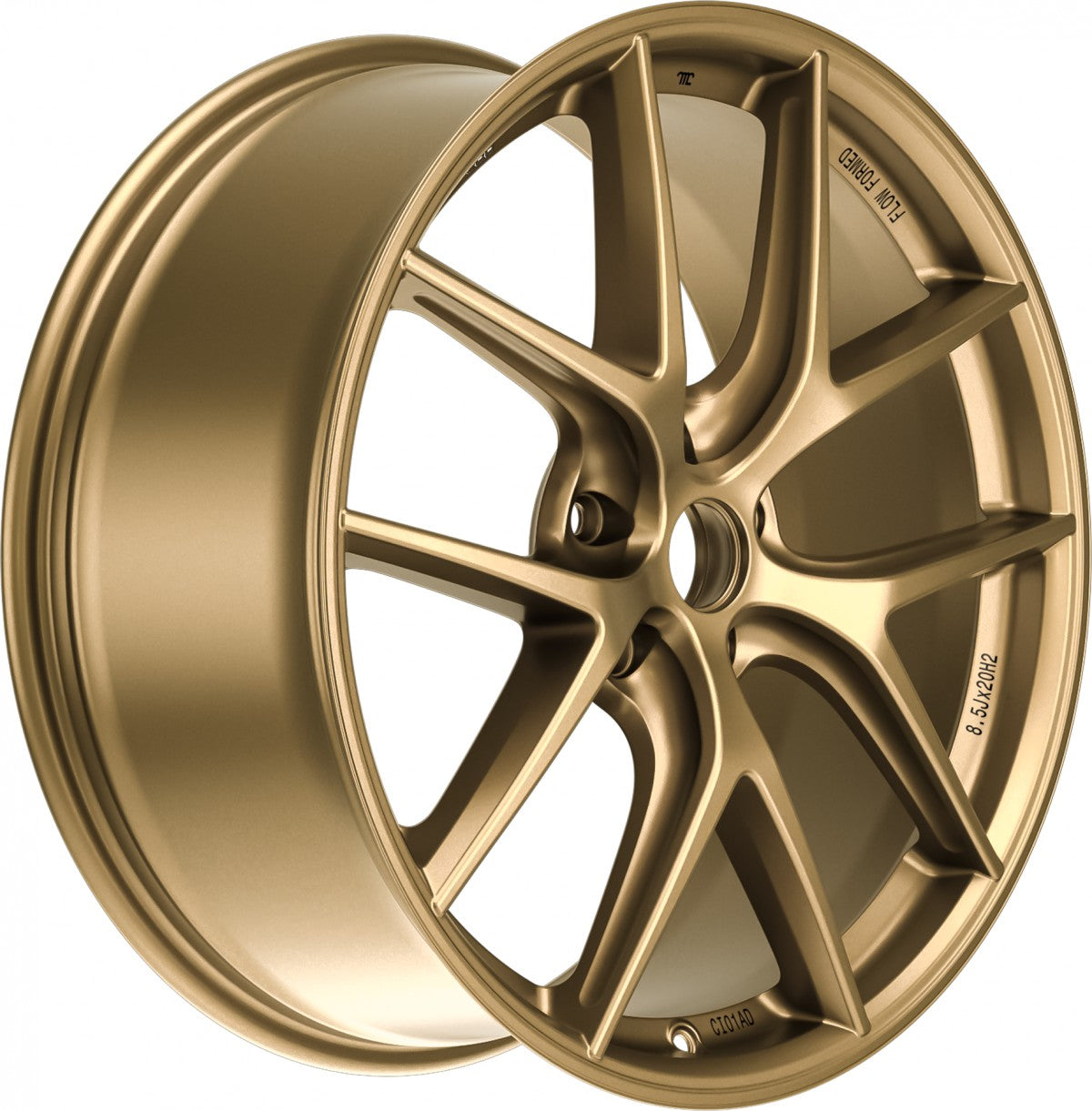 BBS CI-R AD racing gold Alufelge 8.5x19 Zoll ET52.5 LK 5x117.5 ML70.05 – Bild 3