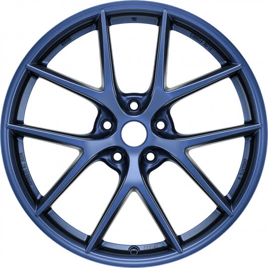 BBS CI-R AD indigoblau Alufelge 8.5x20 Zoll ET52.5 LK 5x117.5 ML70.05 – Bild 2