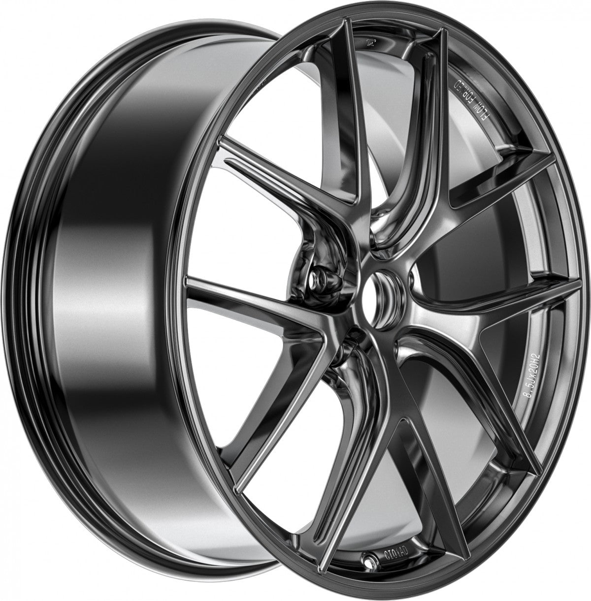 BBS CI-R AD keramik poliert Alufelge 9x20 Zoll ET45 LK 5x117.5 ML70.05 – Bild 3