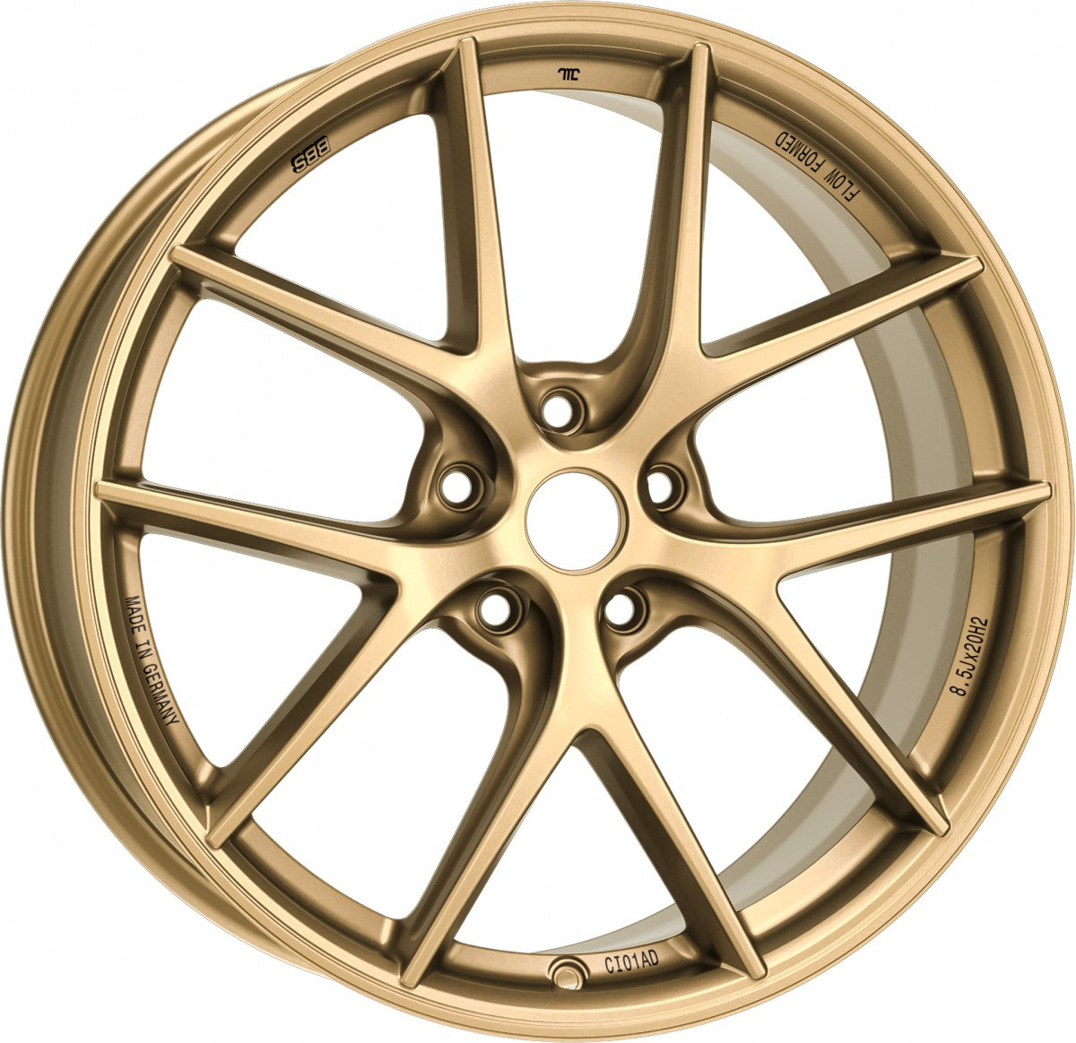BBS CI-R AD racing gold Alufelge 10.5x21 Zoll ET35 LK 5x117.5 ML70.05