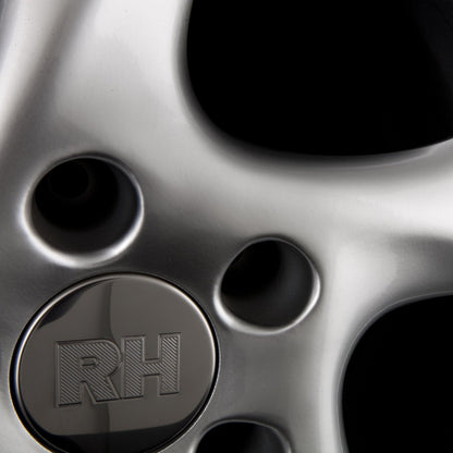 RH Alurad AH Turbo sport-silber lackiert Alufelge 10x18 Zoll ET40 LK 5x130 ML71.5 – Bild 7