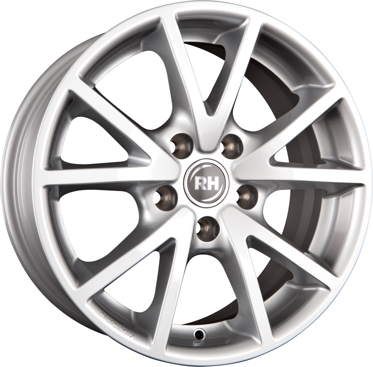 RH Alurad DE Sports Sport Silber Alufelge 7x16 Zoll ET45 LK 5x114.3 ML72.6 – Bild 2