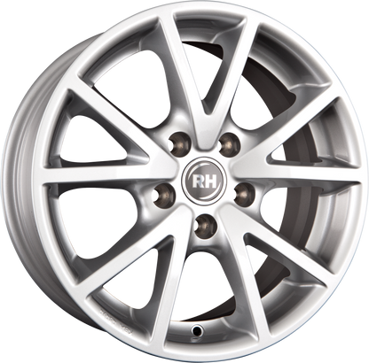 RH Alurad DE Sports Sport Silber Alufelge 7x16 Zoll ET45 LK 5x114.3 ML72.6 – Bild 2