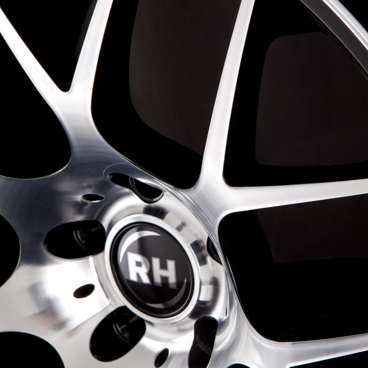RH Alurad Nbu Race Schwarz voll poliert Alufelge 8.5x18 Zoll ET45 LK 5x108 ML72.6 – Bild 3