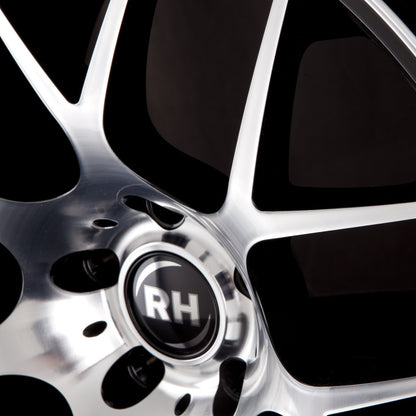 RH Alurad Nbu Race Schwarz voll poliert Alufelge 8.5x18 Zoll ET45 LK 5x108 ML72.6 – Bild 3