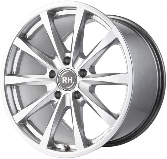 RH Alurad GT sterlingsilber lackiert Alufelge 11x19 Zoll ET65 LK 5x130 ML71.5